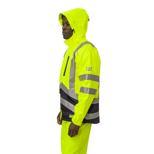 HI-VIS Insulated Rain Jacket
