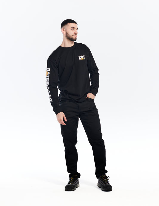 Trademark Banner Long Sleeve Tee