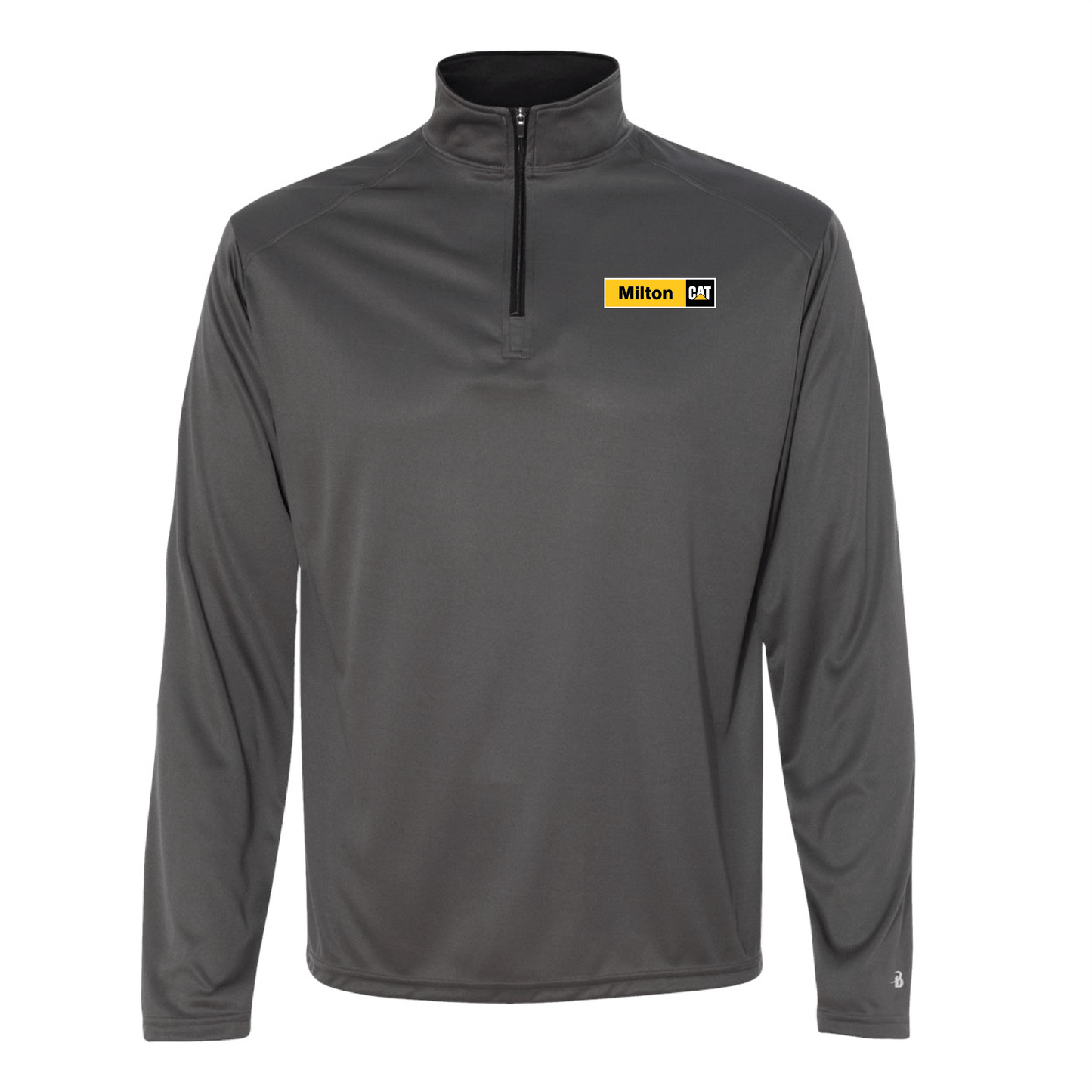 Milton Cat Men's B-Core Quarter-Zip Pullover