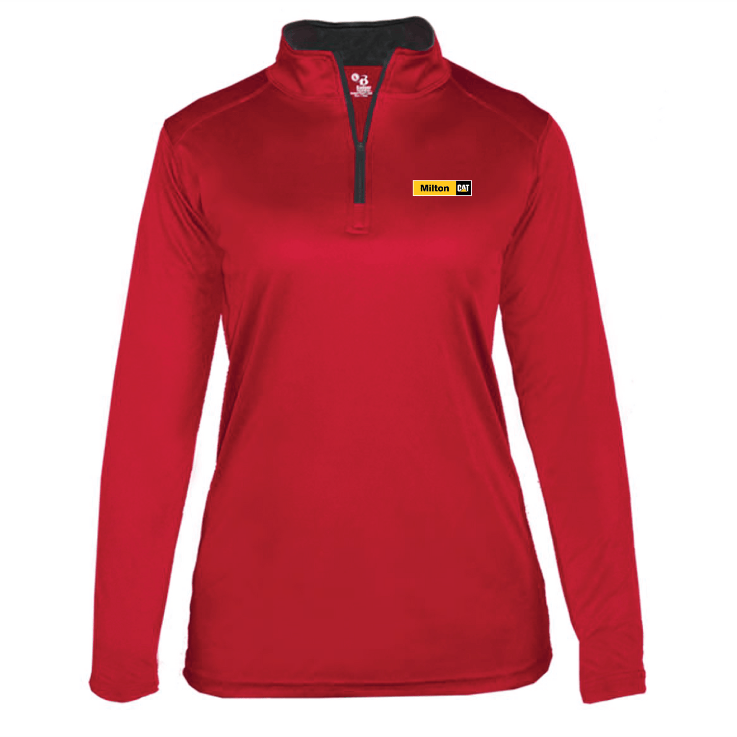 Milton Cat Women’s B-Core Quarter-Zip Pullover