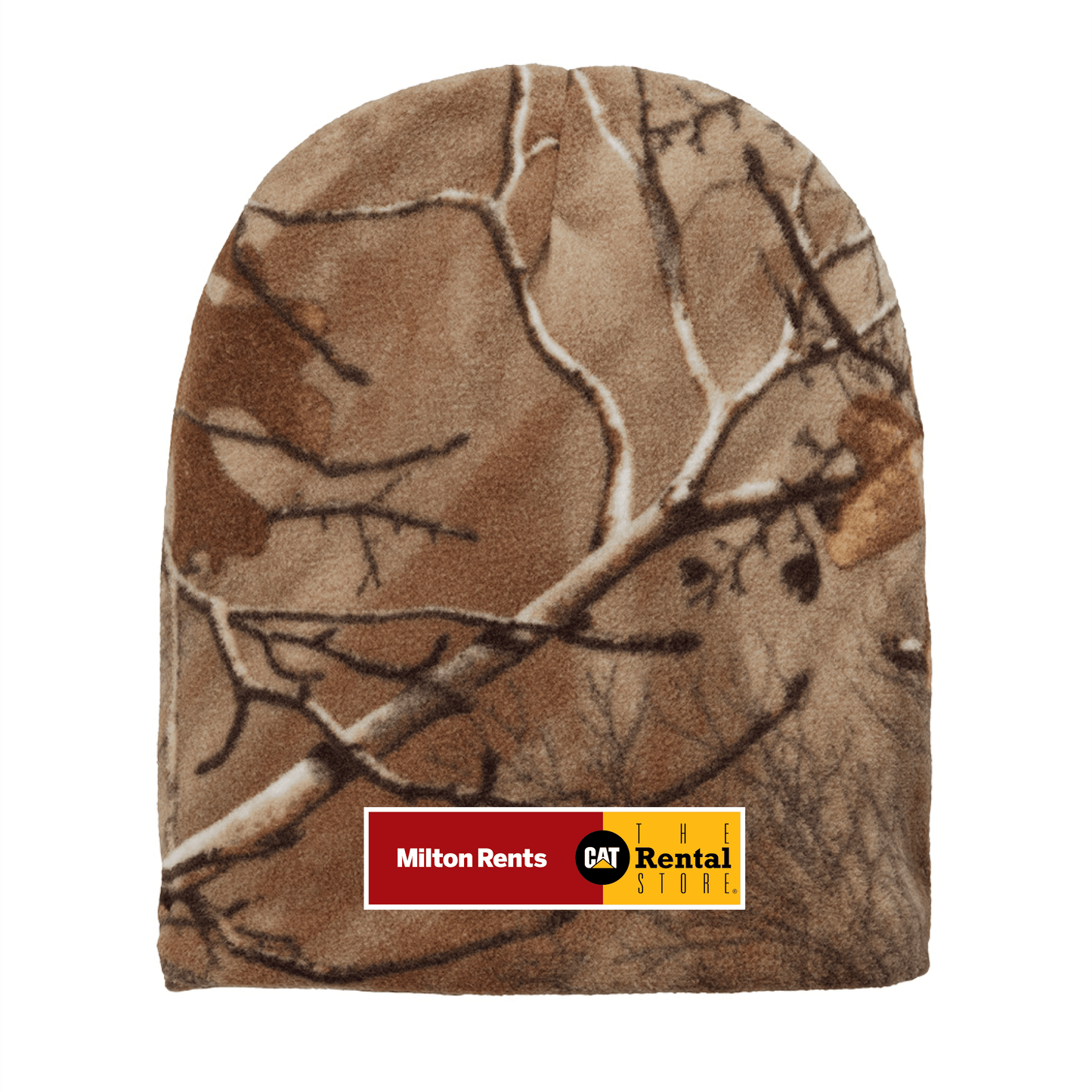 Milton Rents Camouflage Fleece Beanie