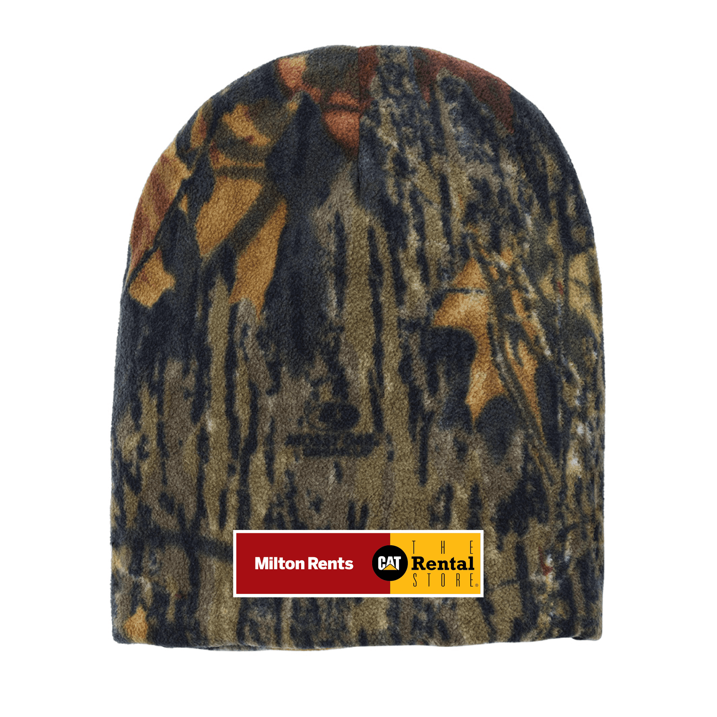 Milton Rents Camouflage Fleece Beanie