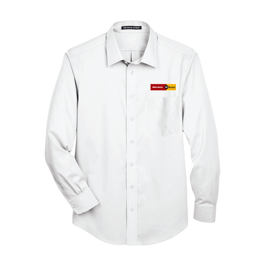 Milton Rents Men's Button Down Work Wear Shirt