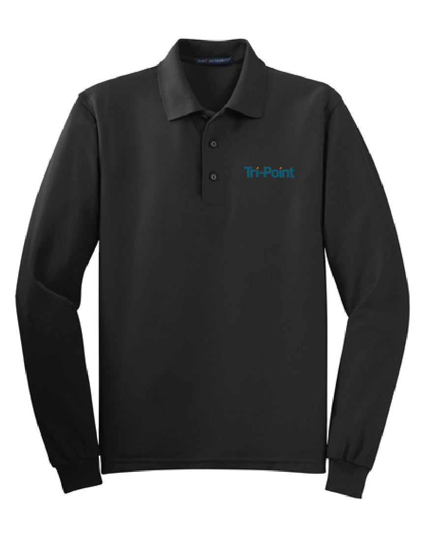 Tri-Point Men's Long Sleeve Polo