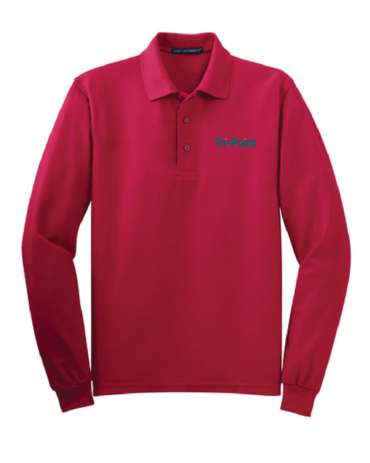 Tri-Point Men's Long Sleeve Polo