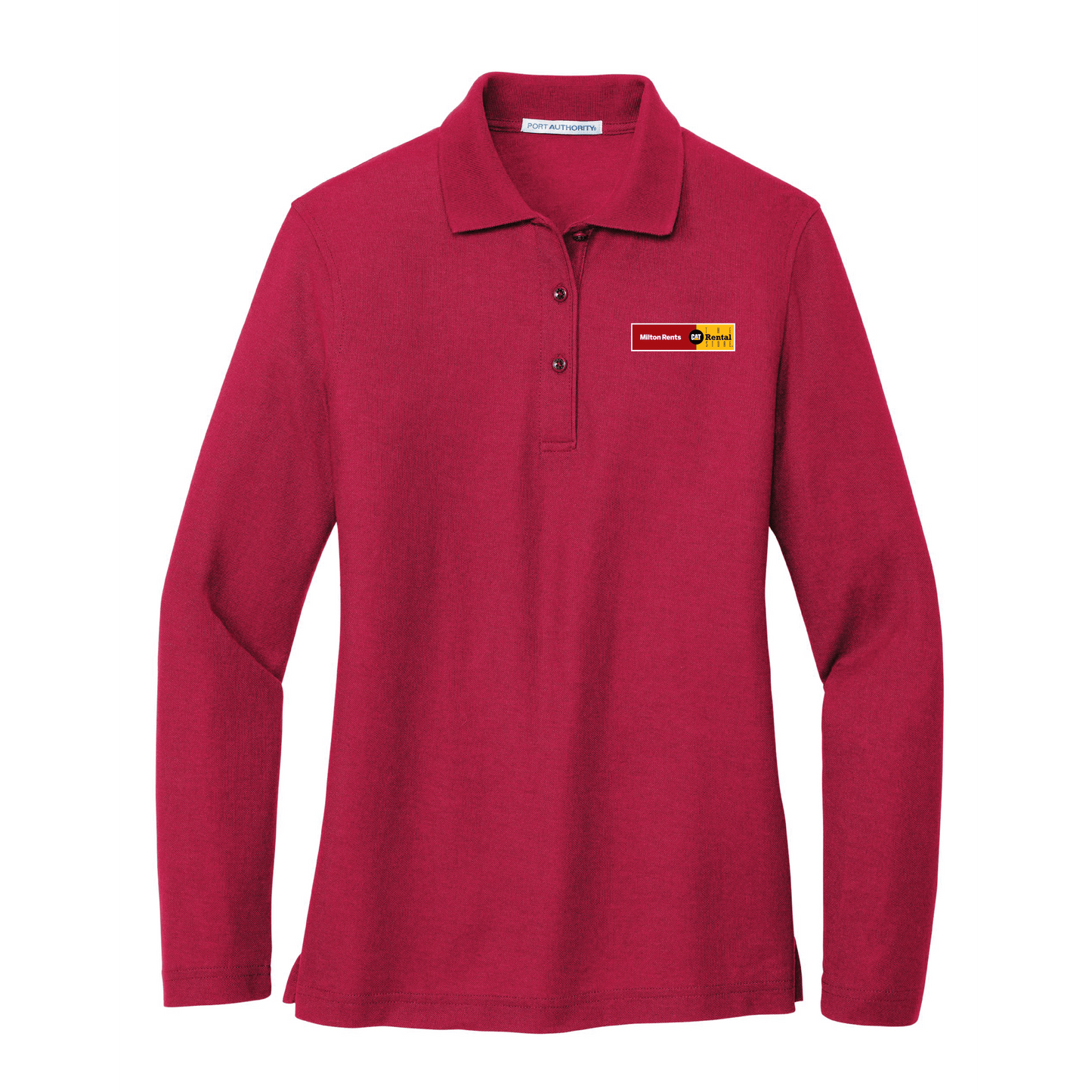 Milton Rents Women's Long Sleeve Polo