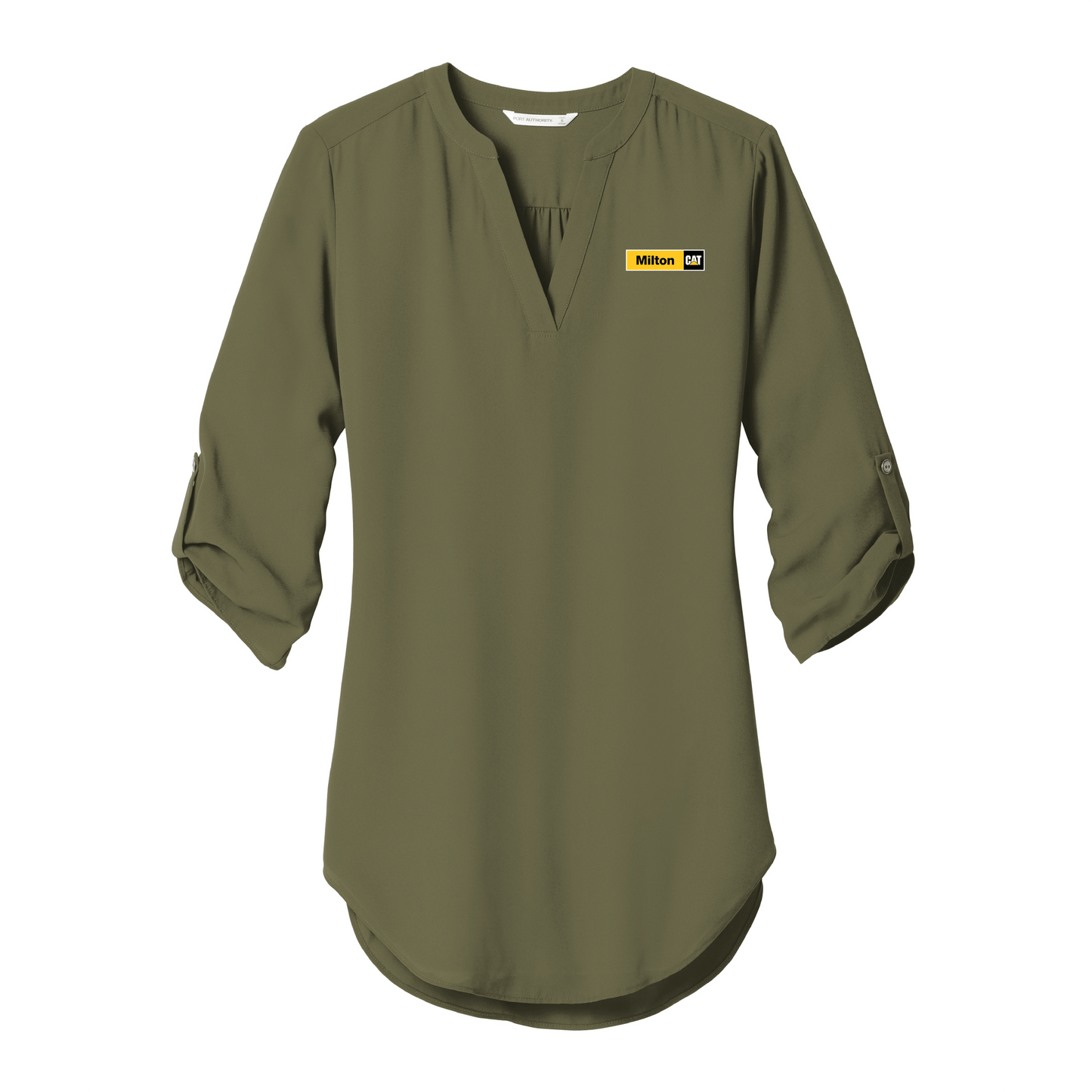 Milton Cat Women's 3/4-Sleeve Tunic Blouse