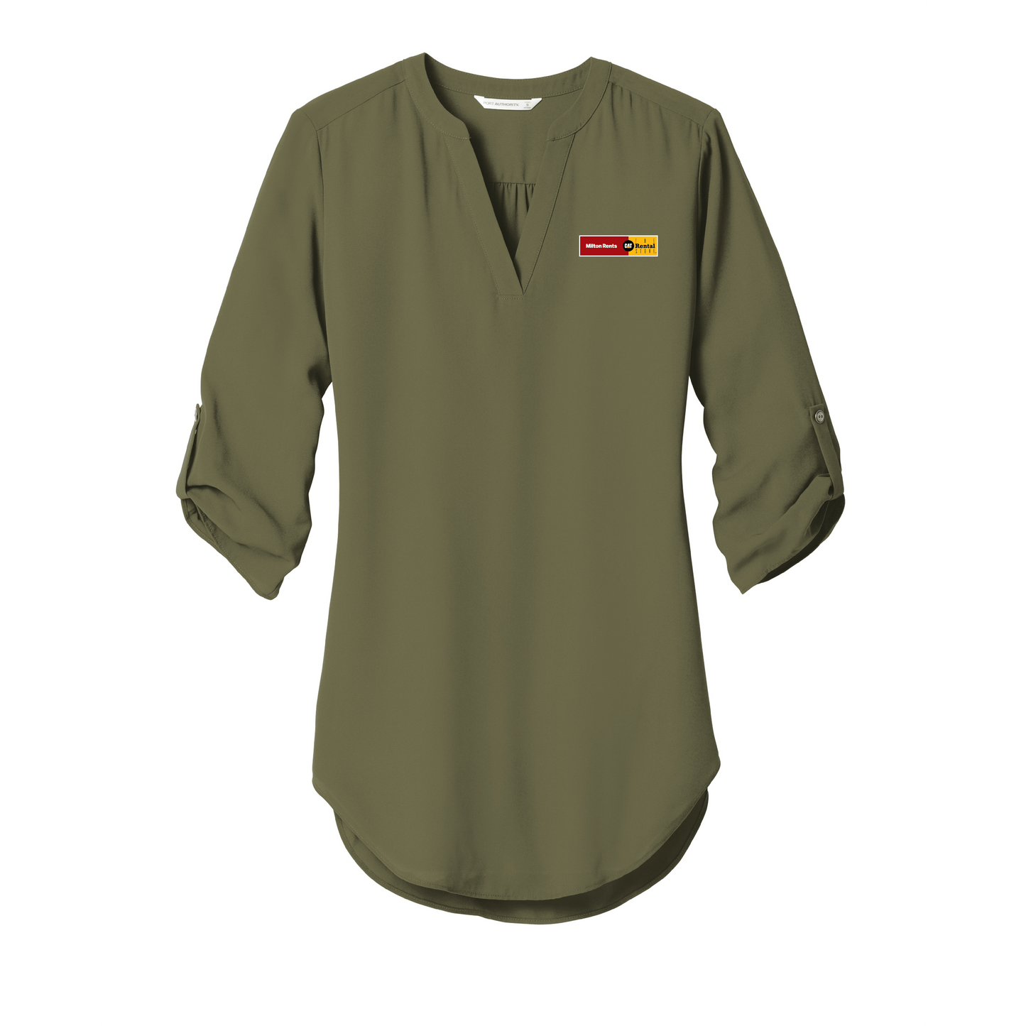 Milton Rents Women's 3/4-Sleeve Tunic Blouse