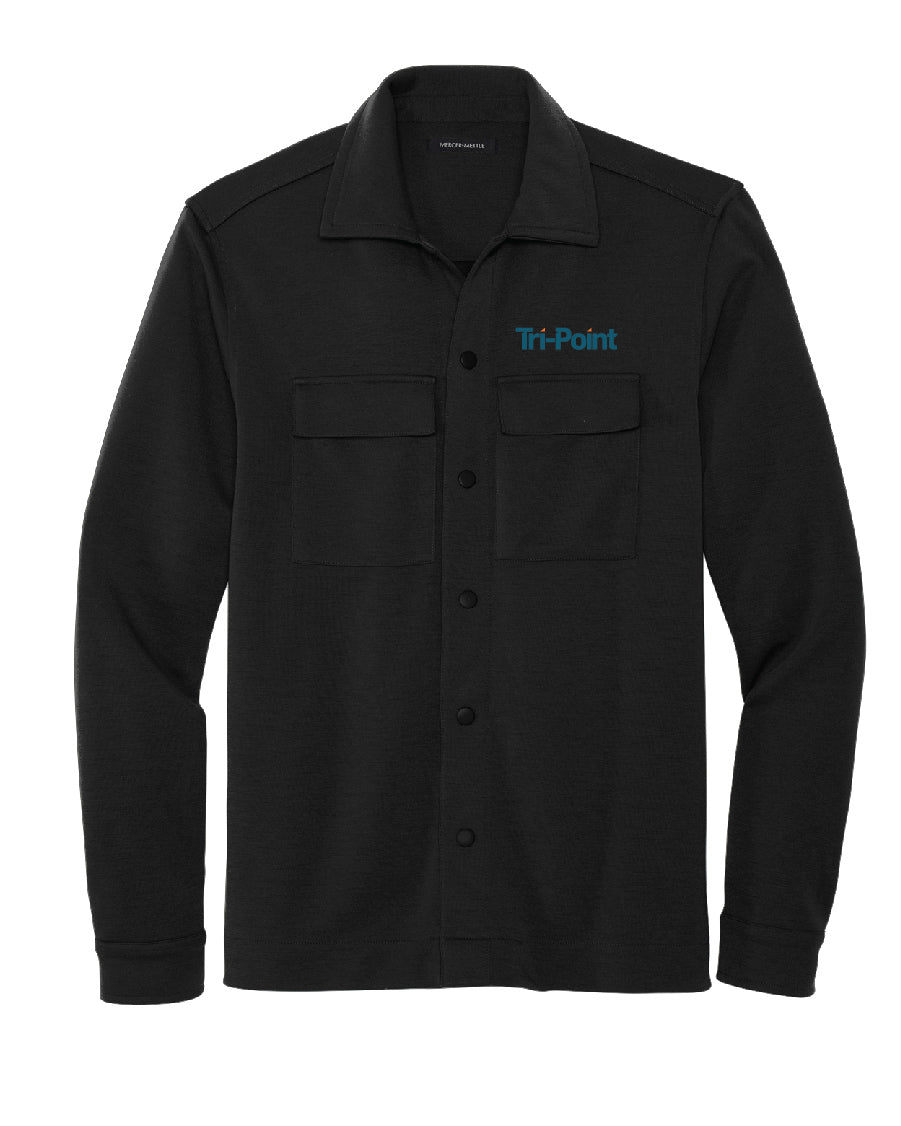 Tri-Point Button Down Relaxed Work Wear Shirt