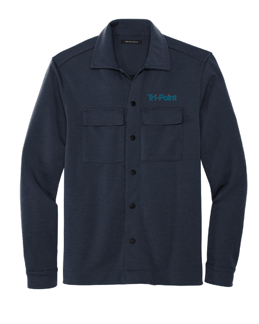 Tri-Point Button Down Relaxed Work Wear Shirt