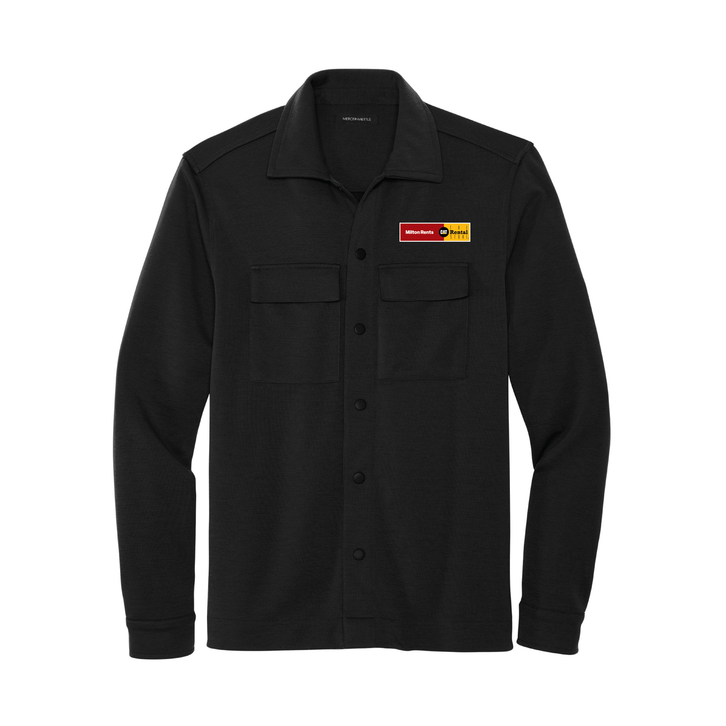 Milton Rents Button Down Relaxed Work Wear Shirt