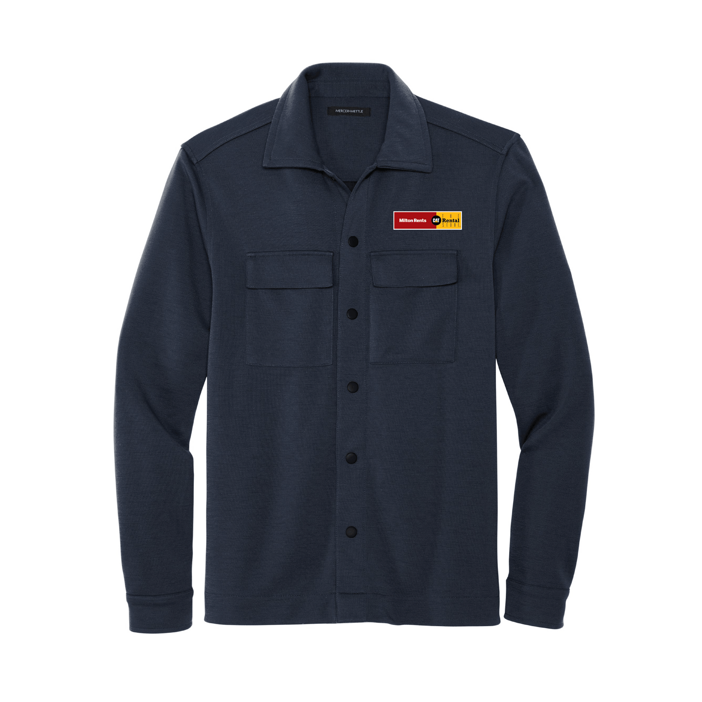 Milton Rents Button Down Relaxed Work Wear Shirt