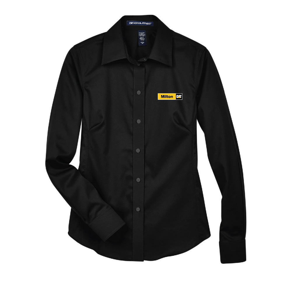 Milton CAT Women's Button Down Work Wear Shirt