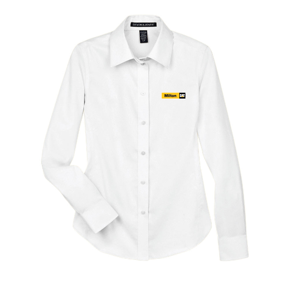 Milton CAT Women's Button Down Work Wear Shirt