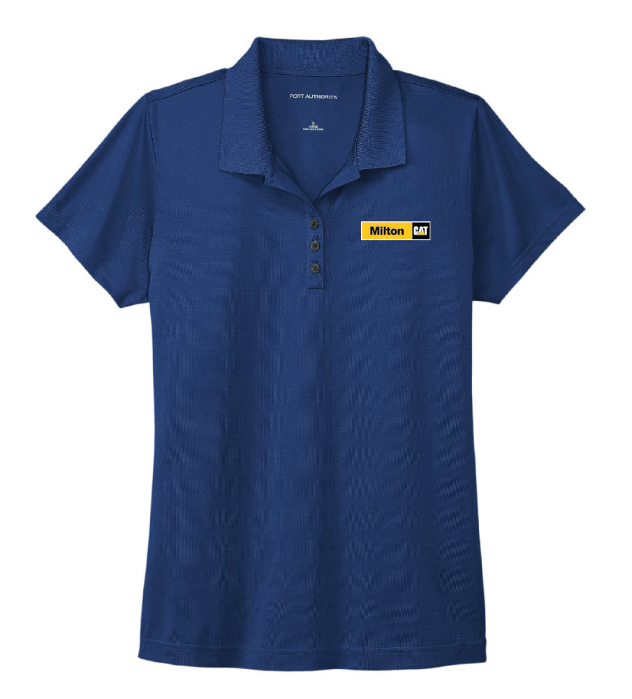 Milton CAT Women's Short Sleeve Polo