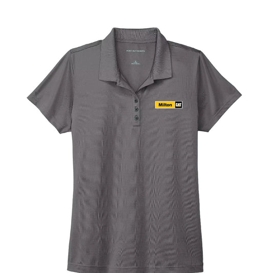 Milton CAT Women's Short Sleeve Polo
