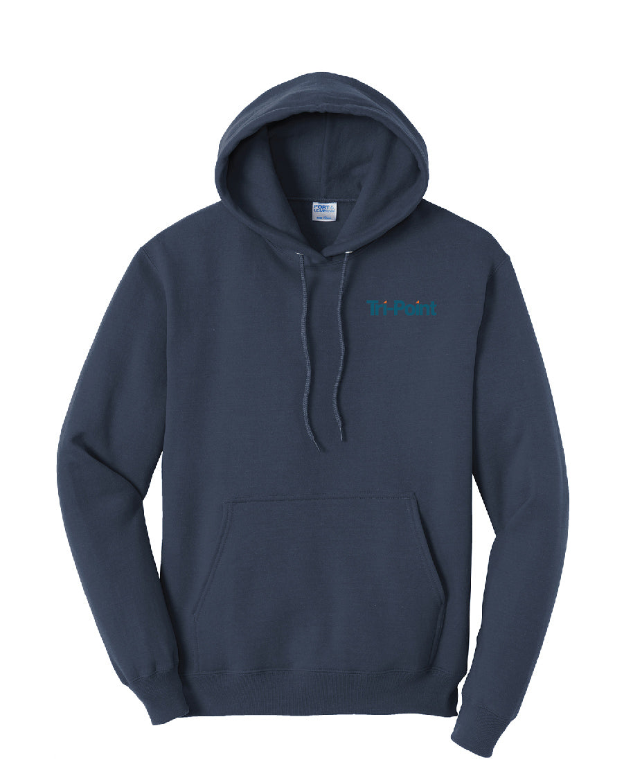 Tri-Point Fleece Pullover Hooded Sweatshirt