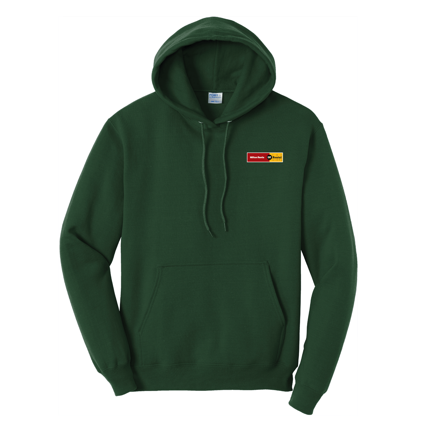 Milton Rents Fleece Pullover Hooded Sweatshirt