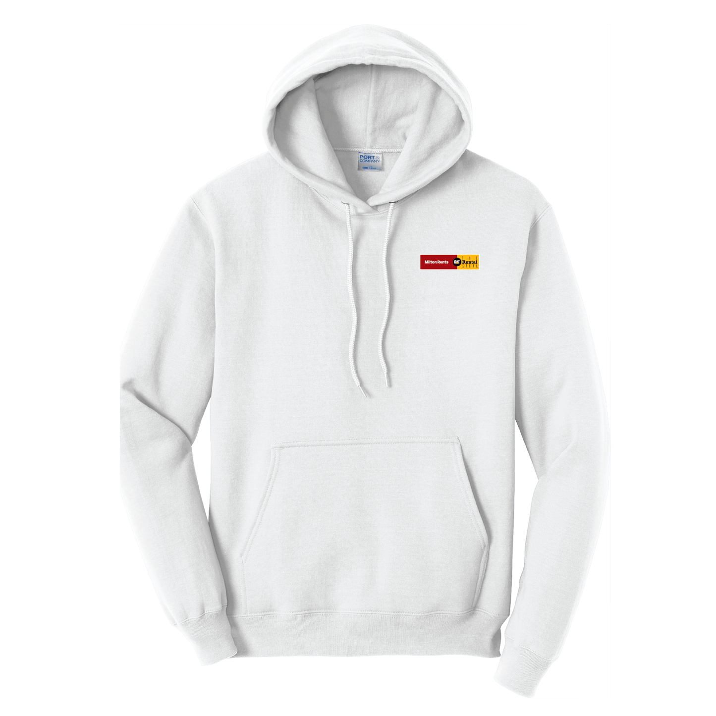 Milton Rents Fleece Pullover Hooded Sweatshirt