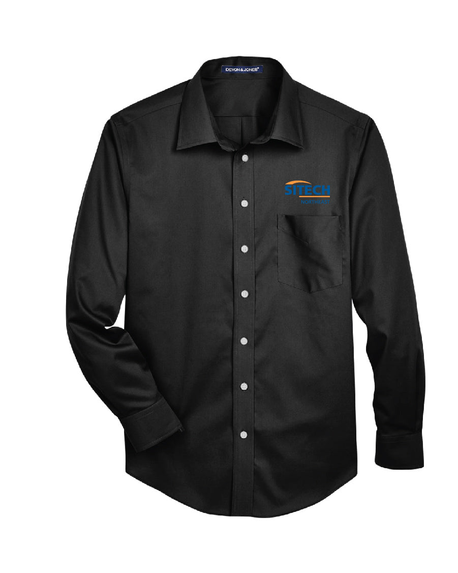 Sitech Men's Button Down Work Wear Shirt