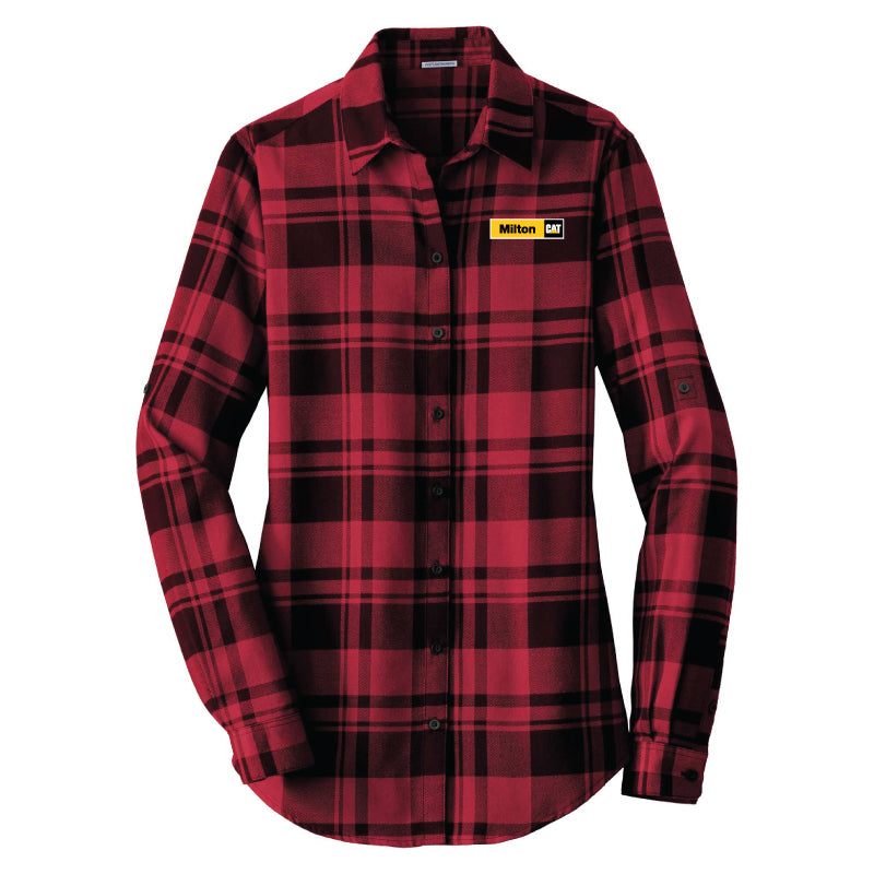 Milton Lockup Women's Flannel